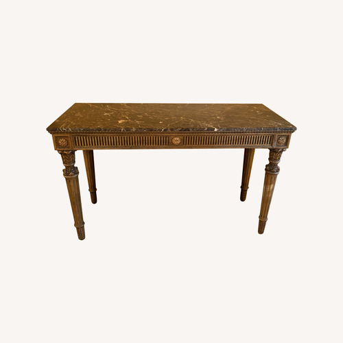 Used Marbletop Console Table for sale on AptDeco