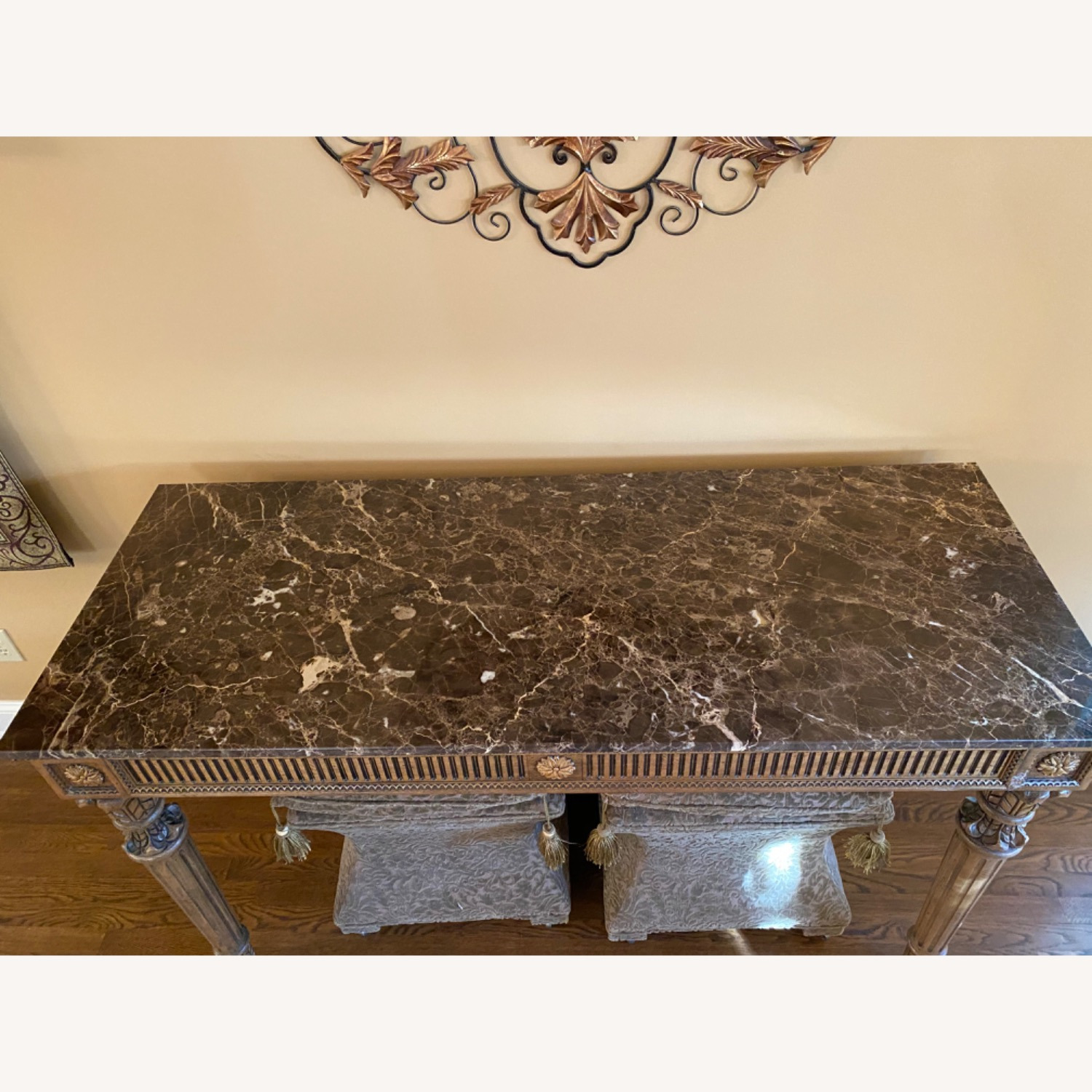 Marbletop Console Table - image-3