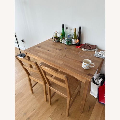 Used IKEA Dark Brown Wood Dining Sets for sale on AptDeco