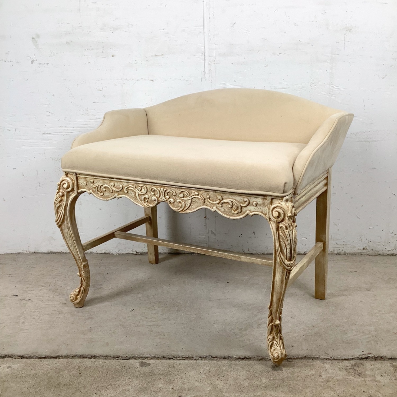 Contemporary Rococo-Inspired Bench  - image-9