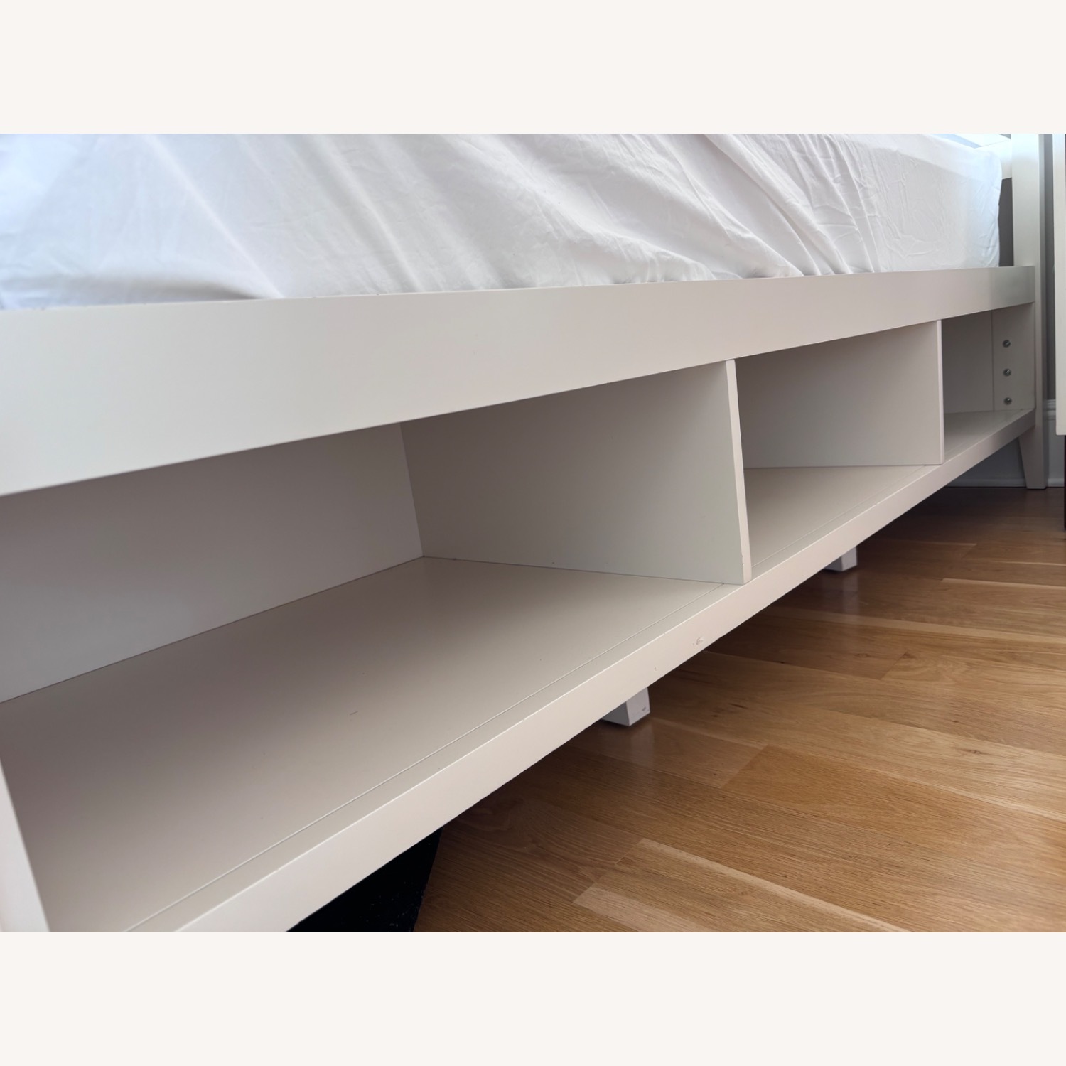 Pottery Barn Clara Lattice Storage King Bed - image-2