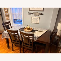 Bob's Discount Furniture Dark Brown Dining Table