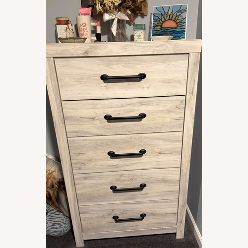 Used Bob's Discount Furniture White Dresser for sale on AptDeco