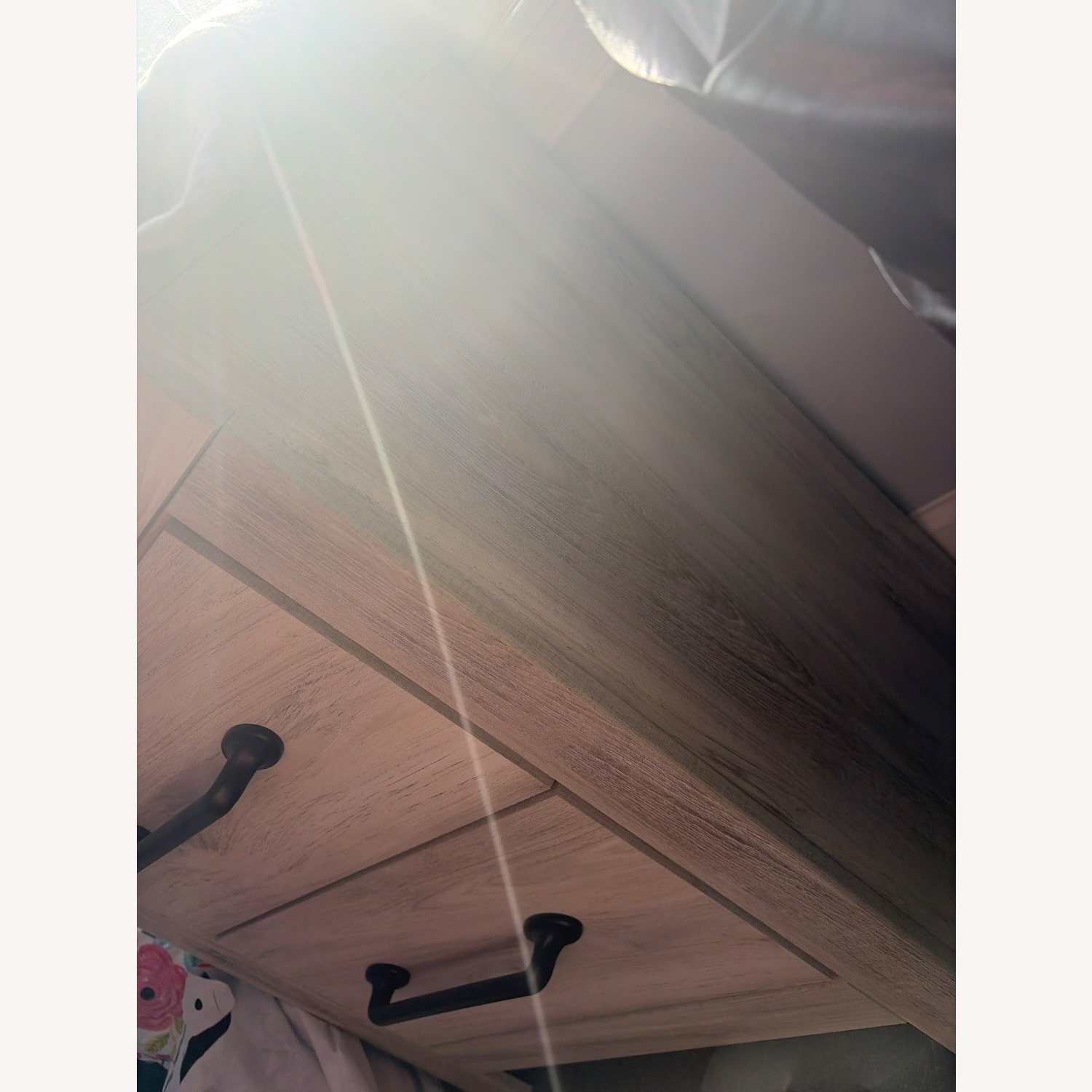 Bob's Discount Furniture White Side Table - image-2