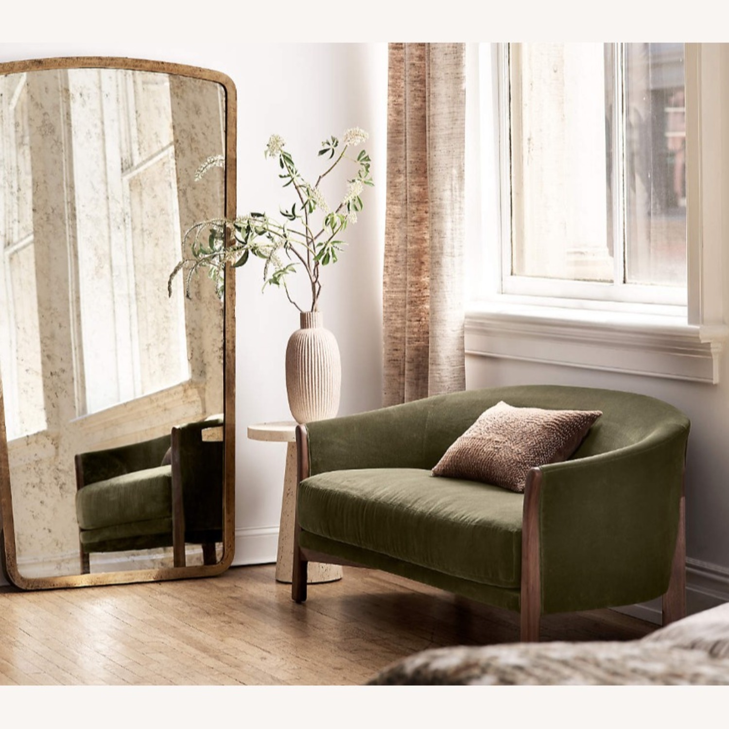 Crate & Barrel Lillemor Two-Seat Couch - image-2