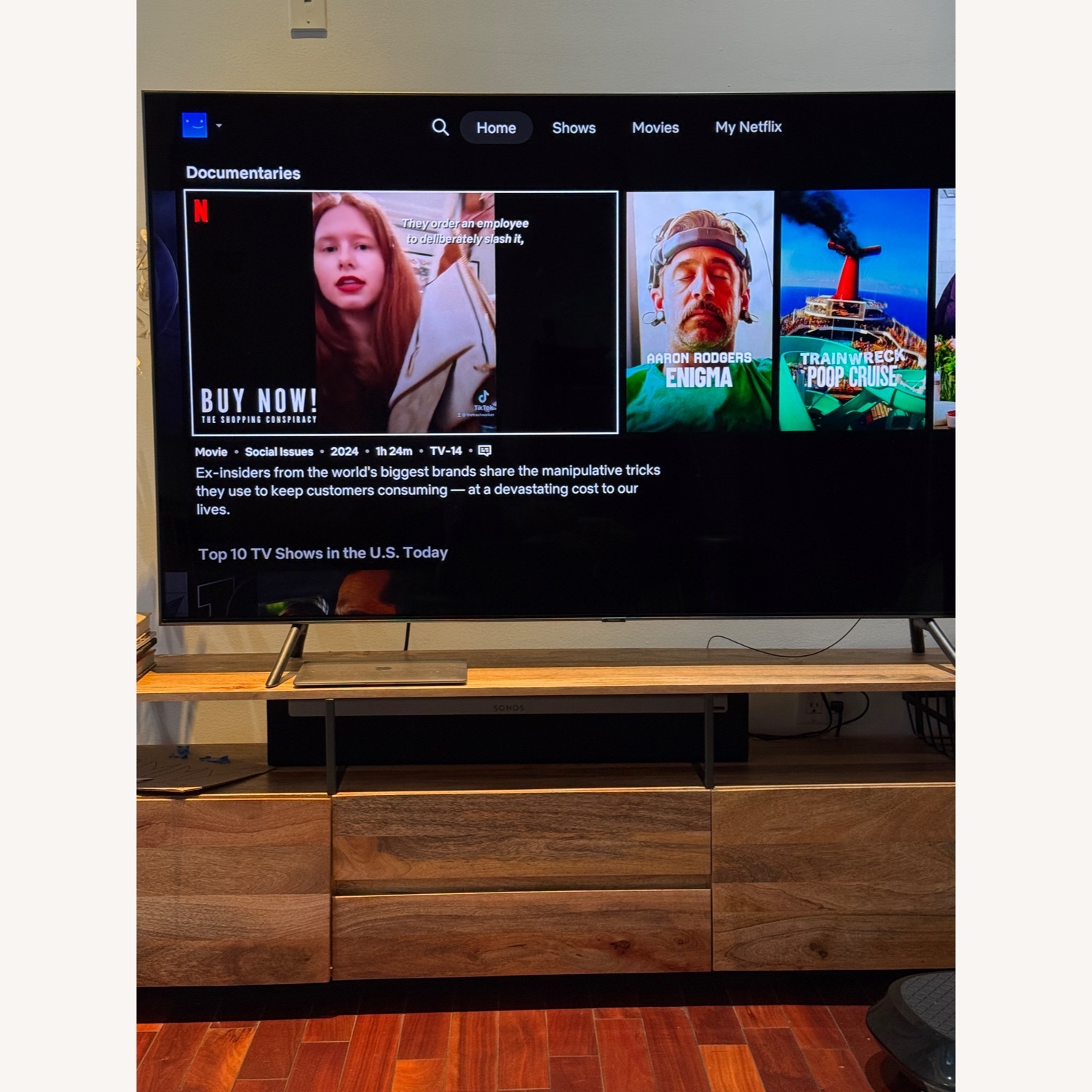 West Elm Industrial Storage Media Console  - image-6