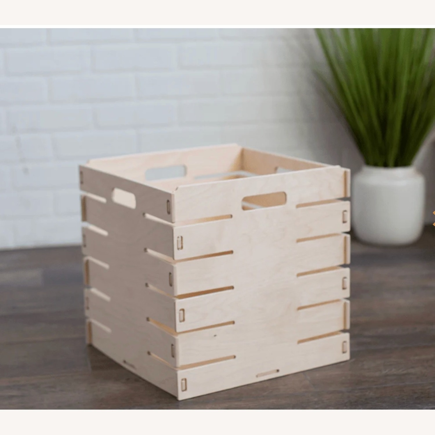 Sprout Kids Solid Wood Cube Shelf + Cubes - image-4