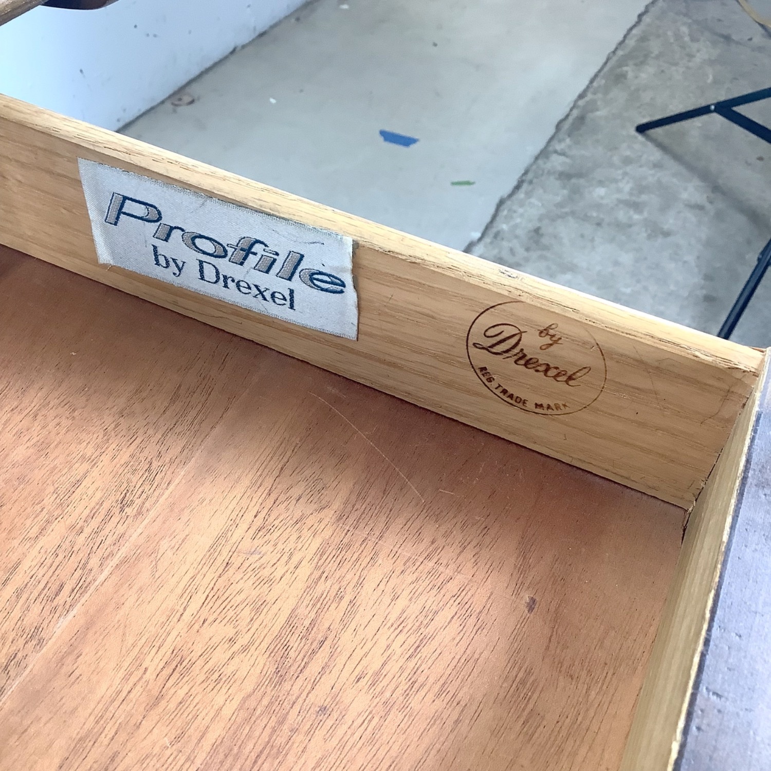 Mid-Century Writing Desk by John Van Koert Drexel - image-5