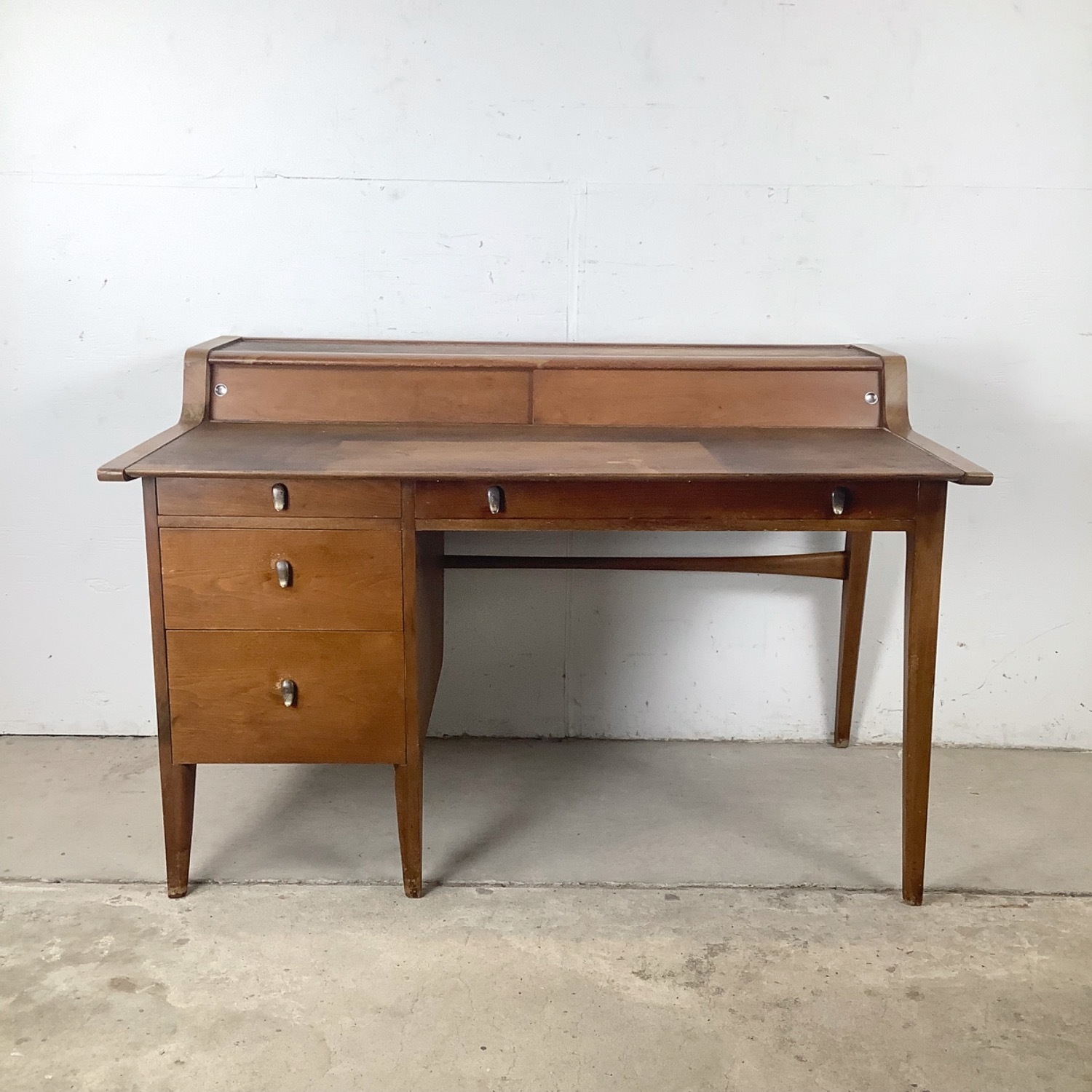 Mid-Century Writing Desk by John Van Koert Drexel - image-21