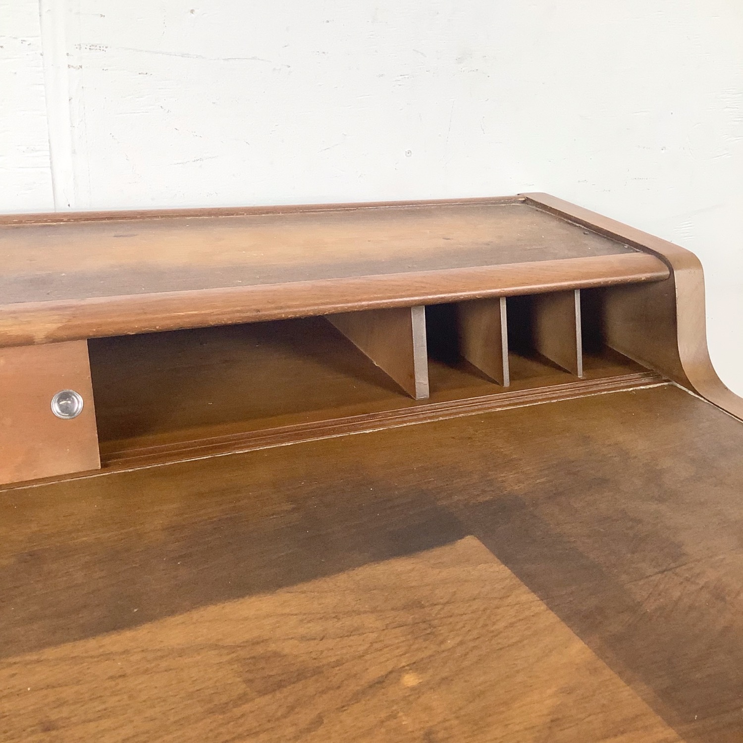 Mid-Century Writing Desk by John Van Koert Drexel - image-19