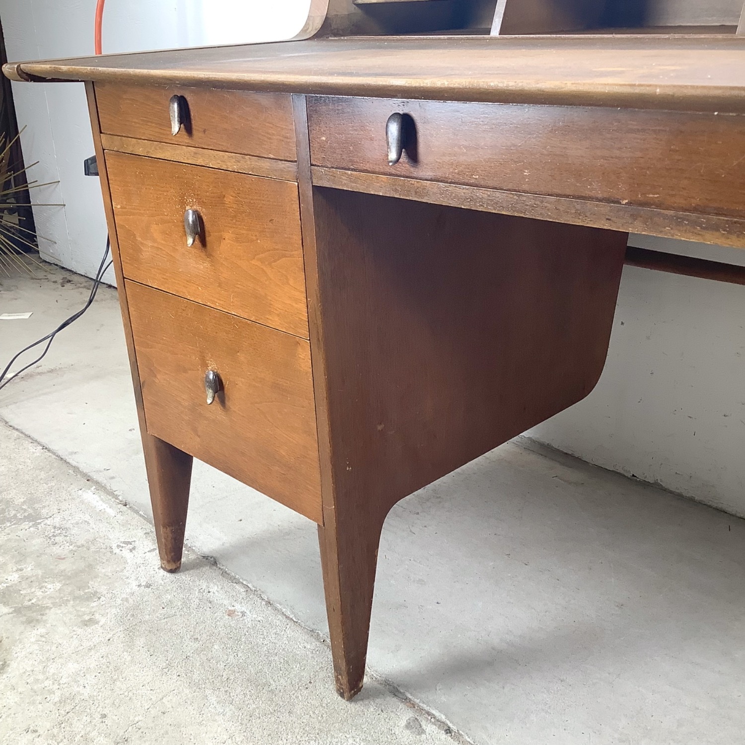 Mid-Century Writing Desk by John Van Koert Drexel - image-10
