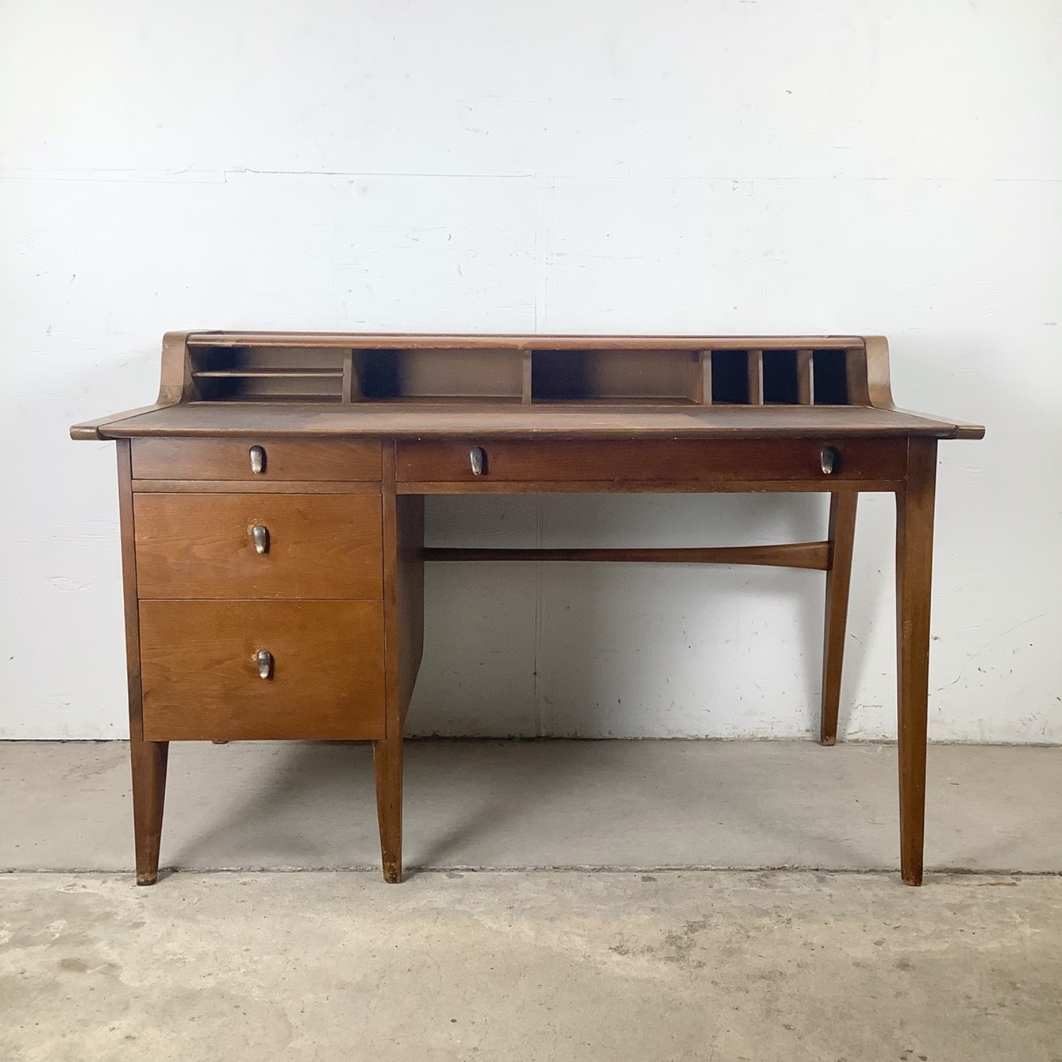 Mid-Century Writing Desk by John Van Koert Drexel - image-14