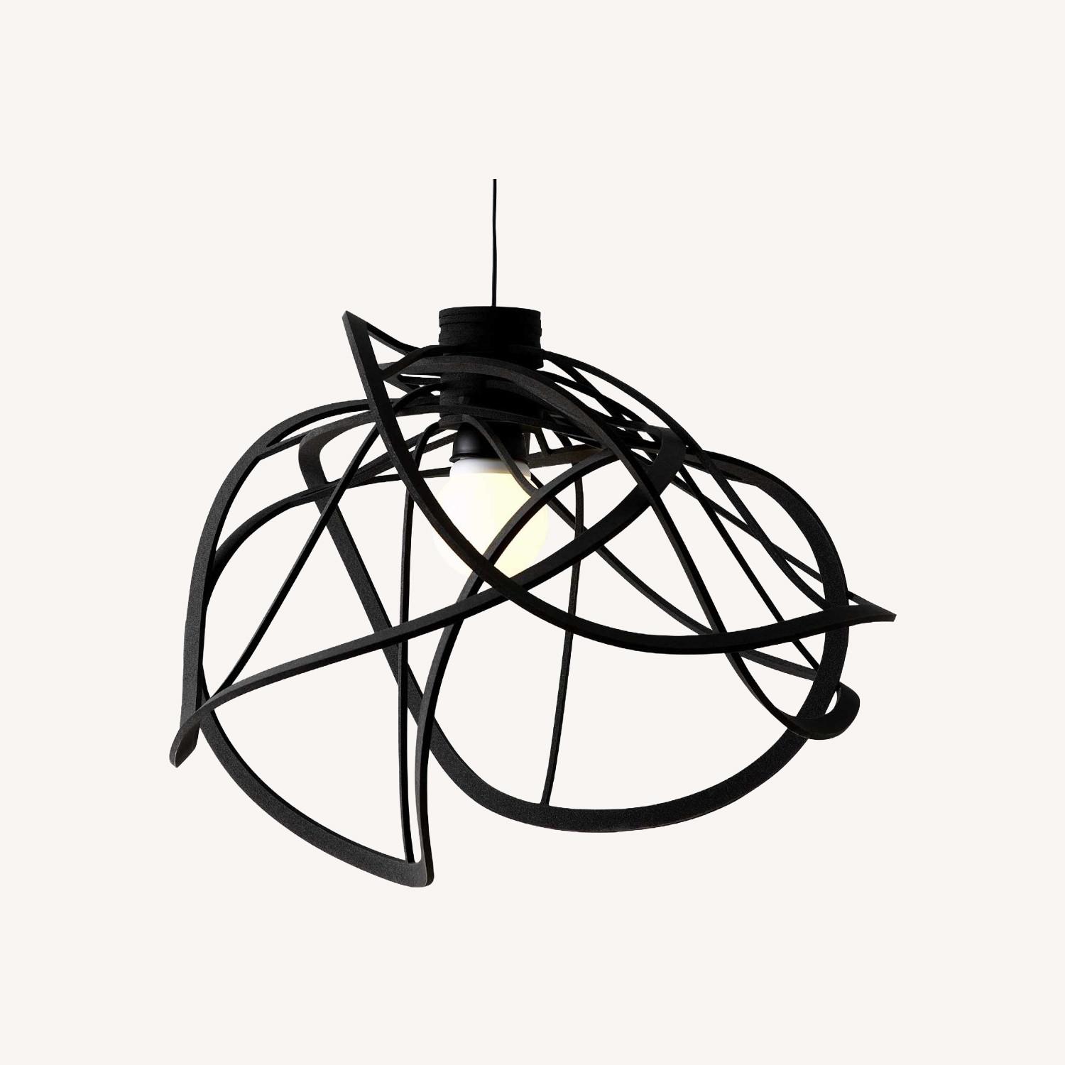 Ligne Roset Bloom Black Polyurethane Ceiling Lamp - image-0