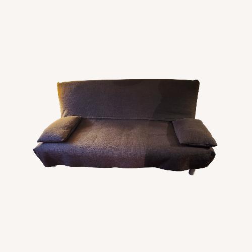 Used IKEA Dark Brown Fabric Sleeper Sofa for sale on AptDeco