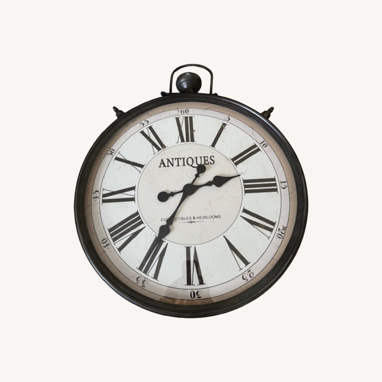 Dark Brown Metal Wall Art - image-0