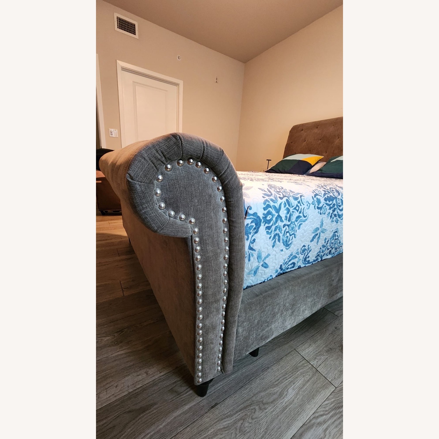 Queen Bed Frame with Head and Foot Board - image-2