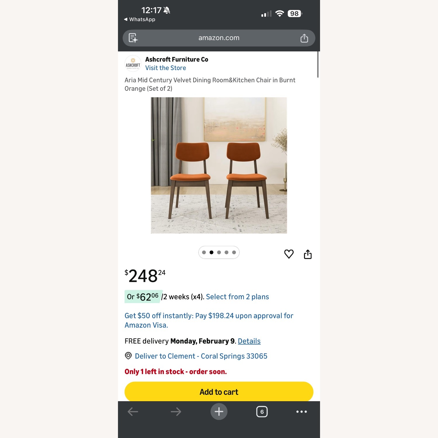 Round Glass Top Dinner Table With Two Chairs  - image-4