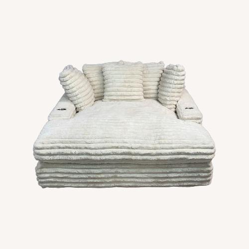 Used Willa Arlo Dovray Upholstered Chaise Lounge Set for sale on AptDeco