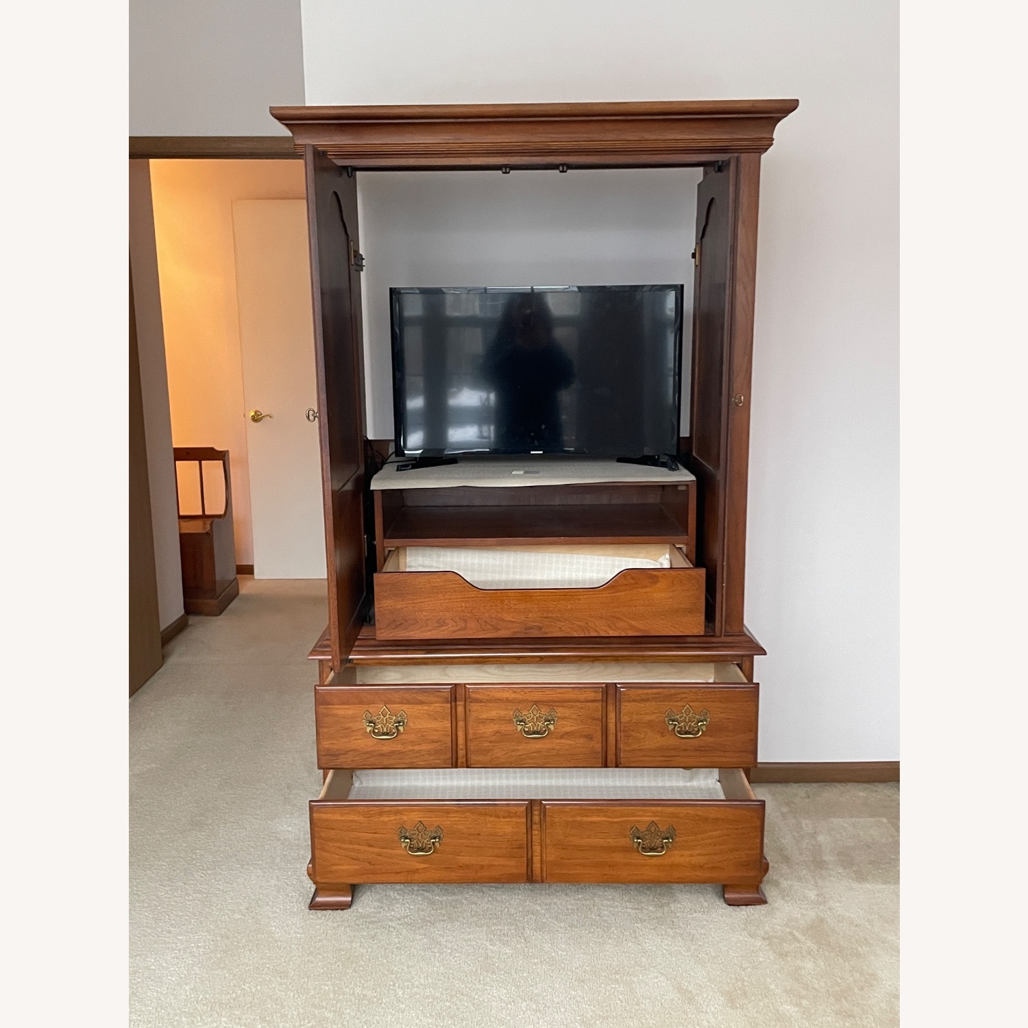 Thomasville Furniture Industries Fisher Park Armoire - image-3