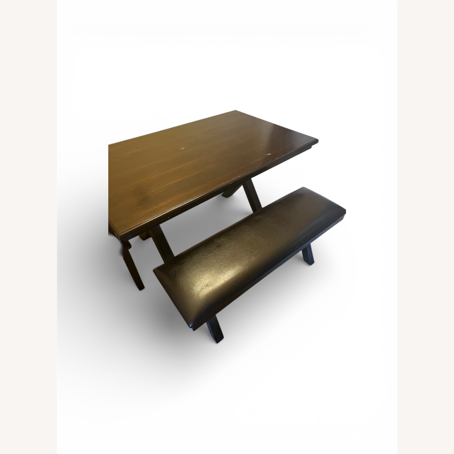 Dark Brown Dining Table - image-1