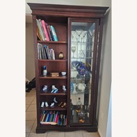 Wooden Importers Dark Brown Wall Shelf