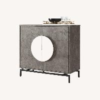 Wayfair Dark Gray Wood Bar Cart
