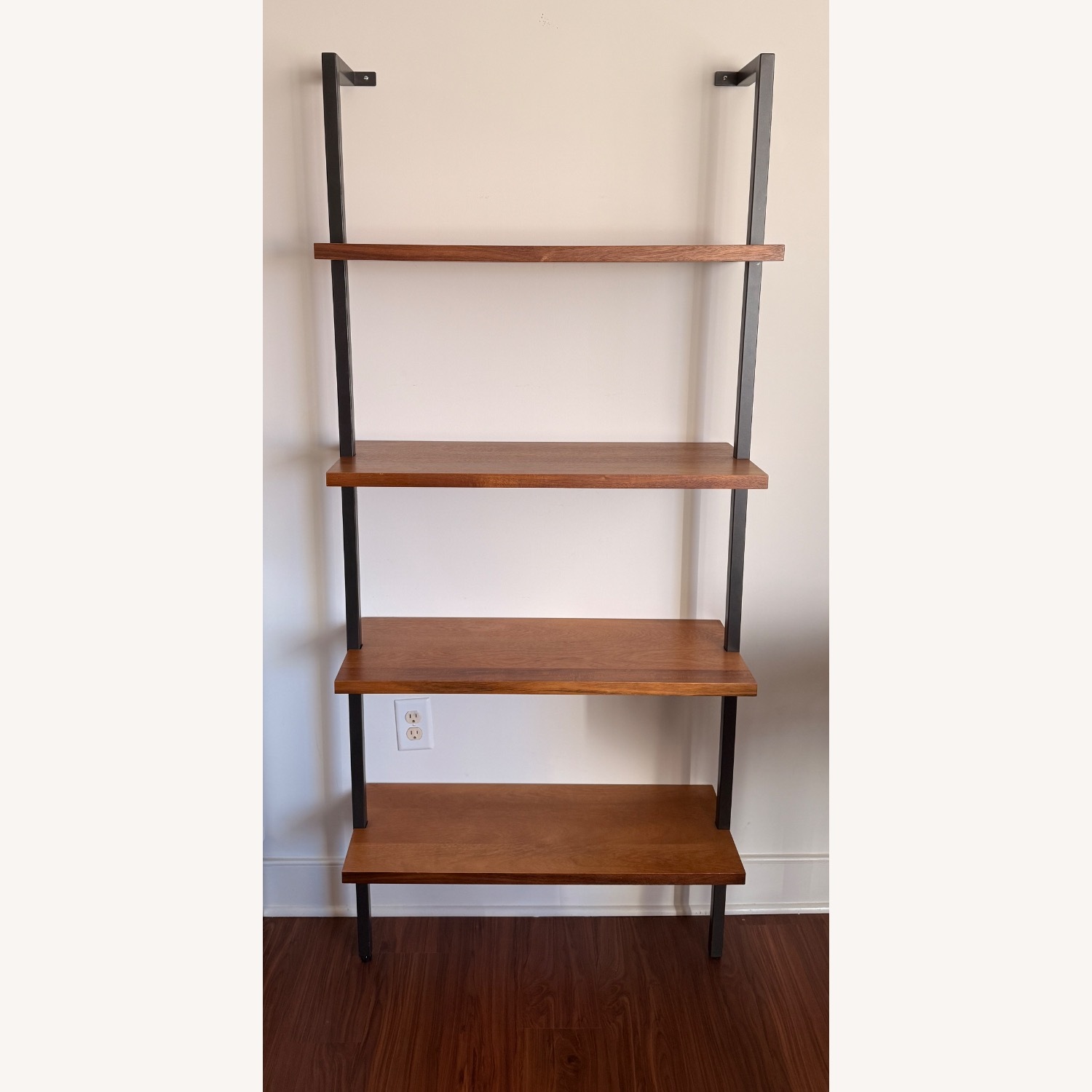 CB2 Helix Dark Brown Bookcase - image-1