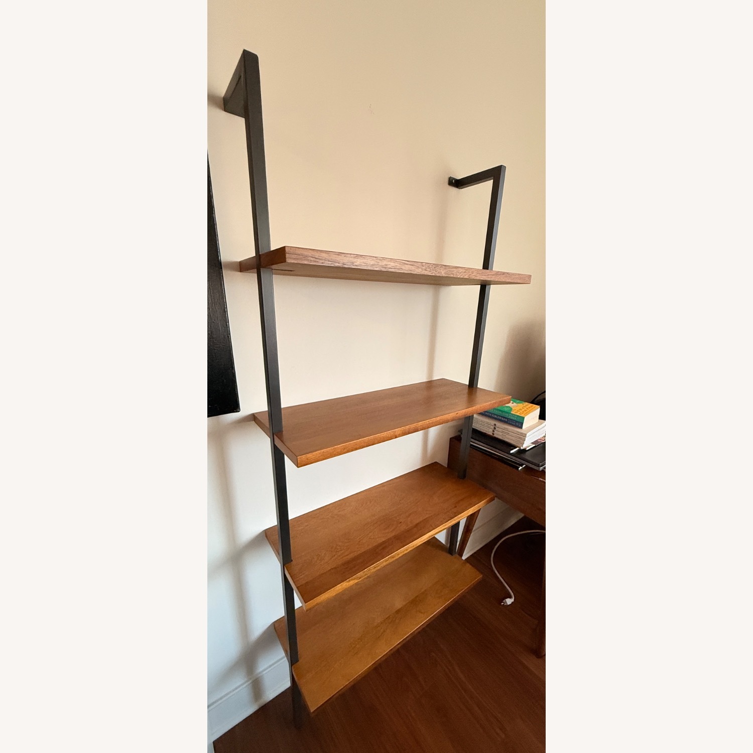 CB2 Helix Dark Brown Bookcase - image-2