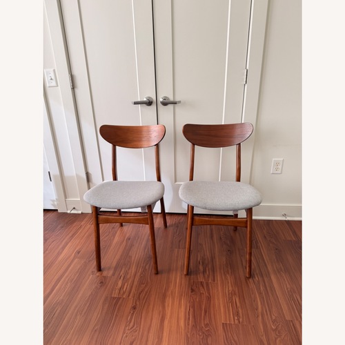 Used West Elm Dark Brown Dining Chairs for sale on AptDeco