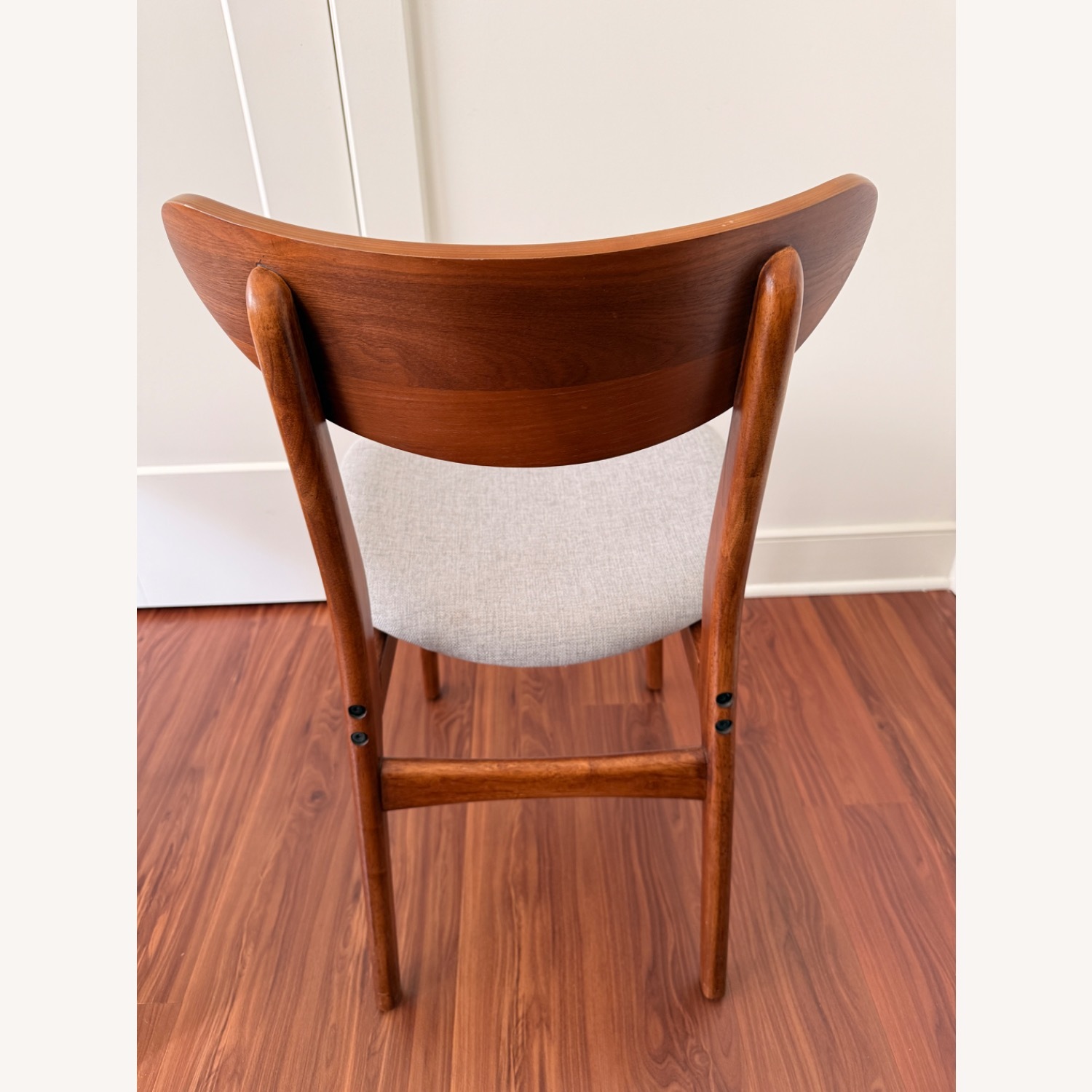 West Elm Dark Brown Dining Chairs - image-8