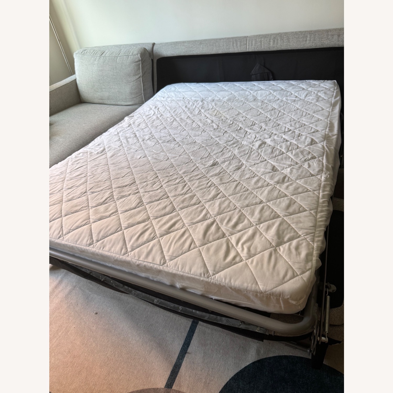 West Elm Henry Sleeper Sectional with Storage - image-3