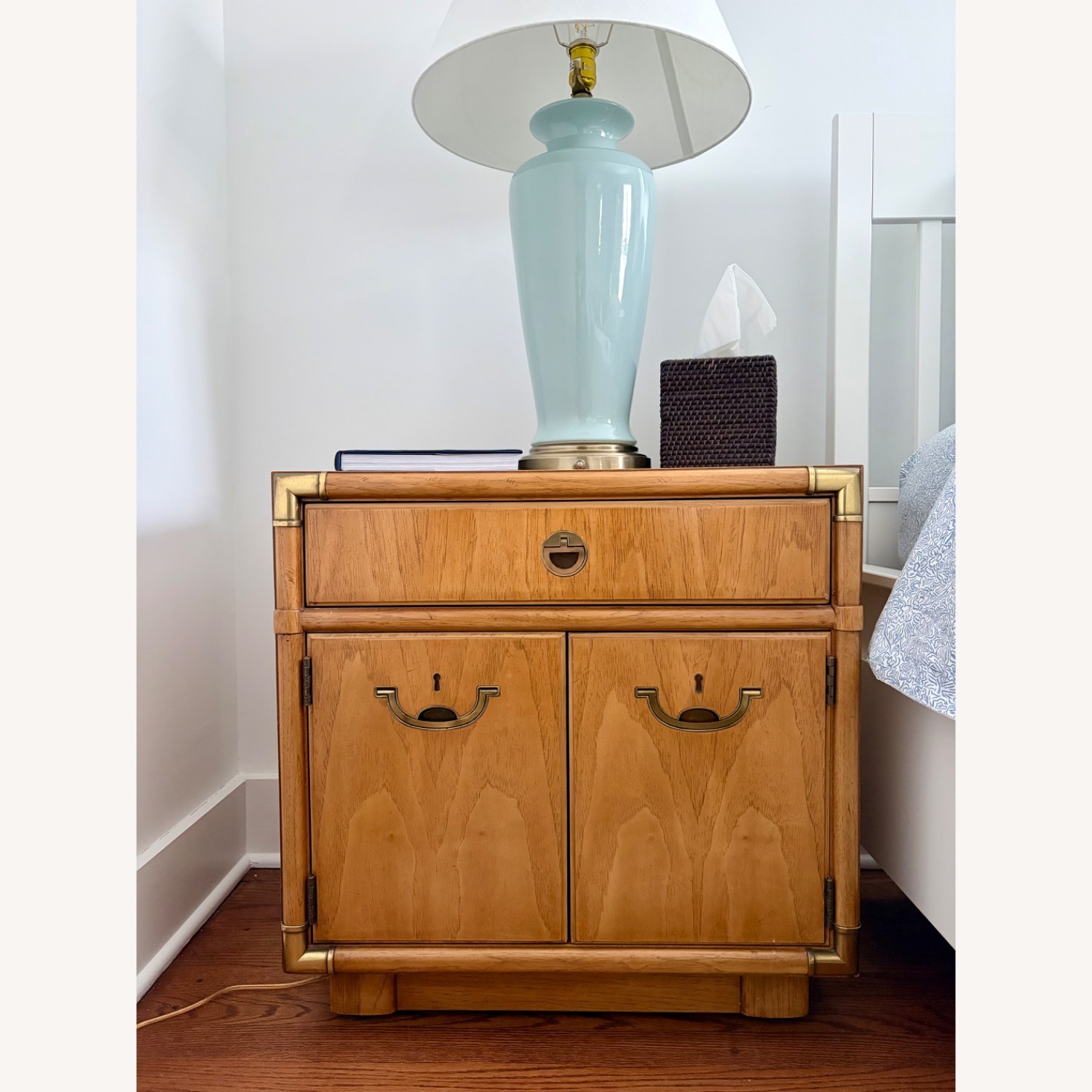 Drexel Campaign Nightstands - image-1