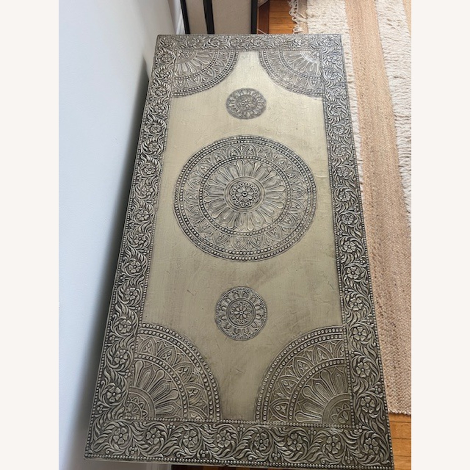 World Market Kiran Embossed Metal Dresser - image-4