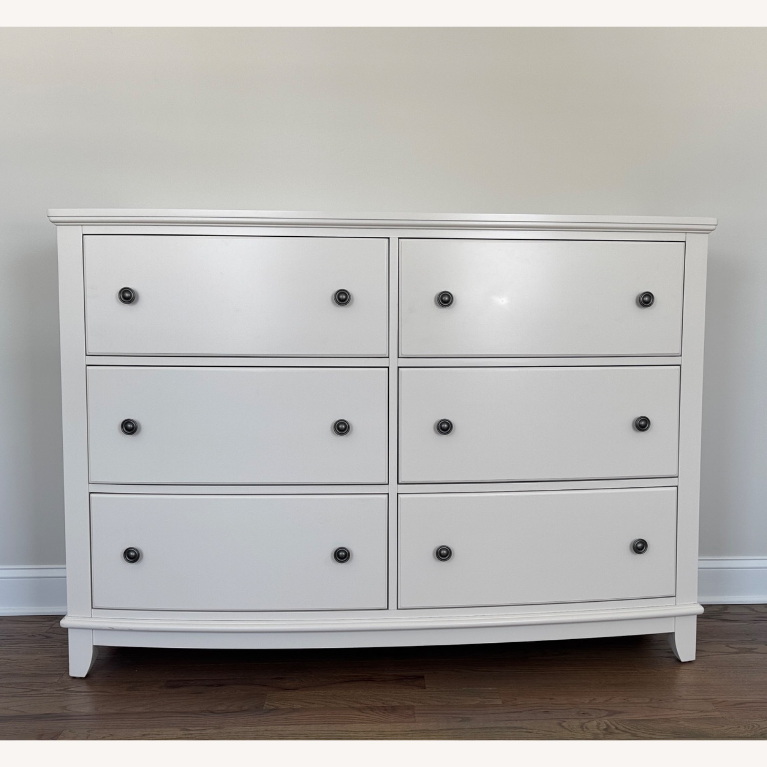 Raymour & Flanigan Kylie White Wood Dresser - image-1
