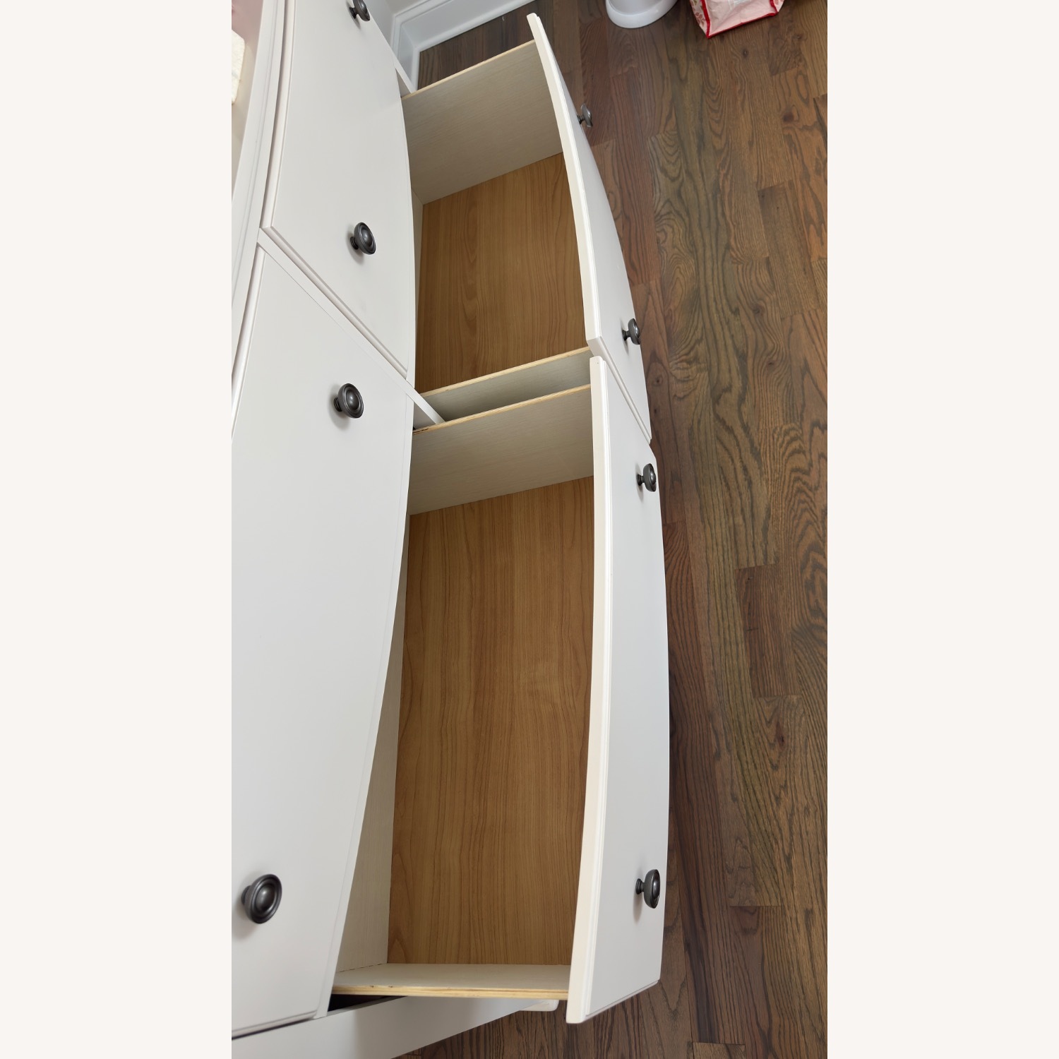 Raymour & Flanigan Kylie White Wood Dresser - image-3