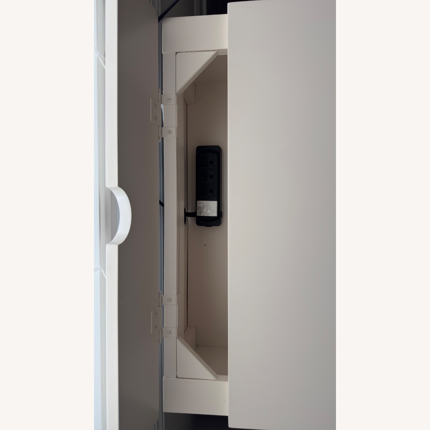 Raymour & Flanigan Kylie White Wood Nightstands - image-5