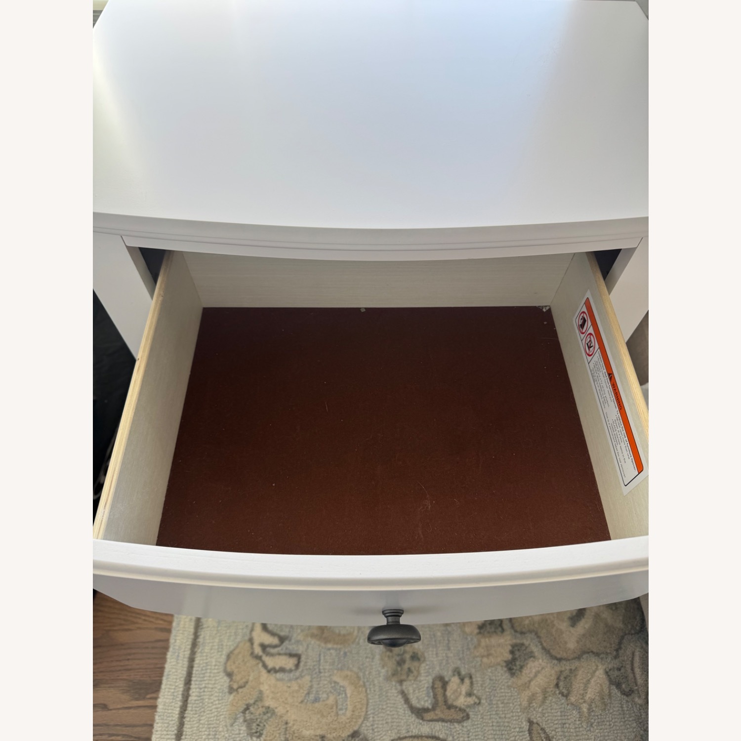 Raymour & Flanigan Kylie White Wood Nightstands - image-7