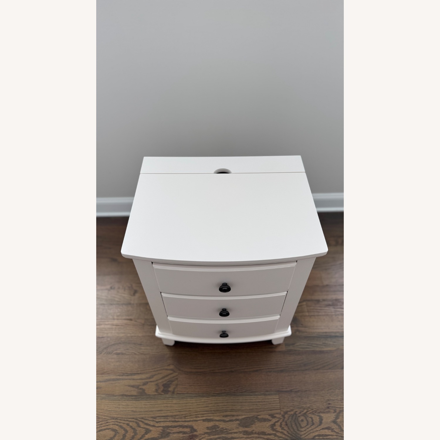 Raymour & Flanigan Kylie White Wood Nightstands - image-3