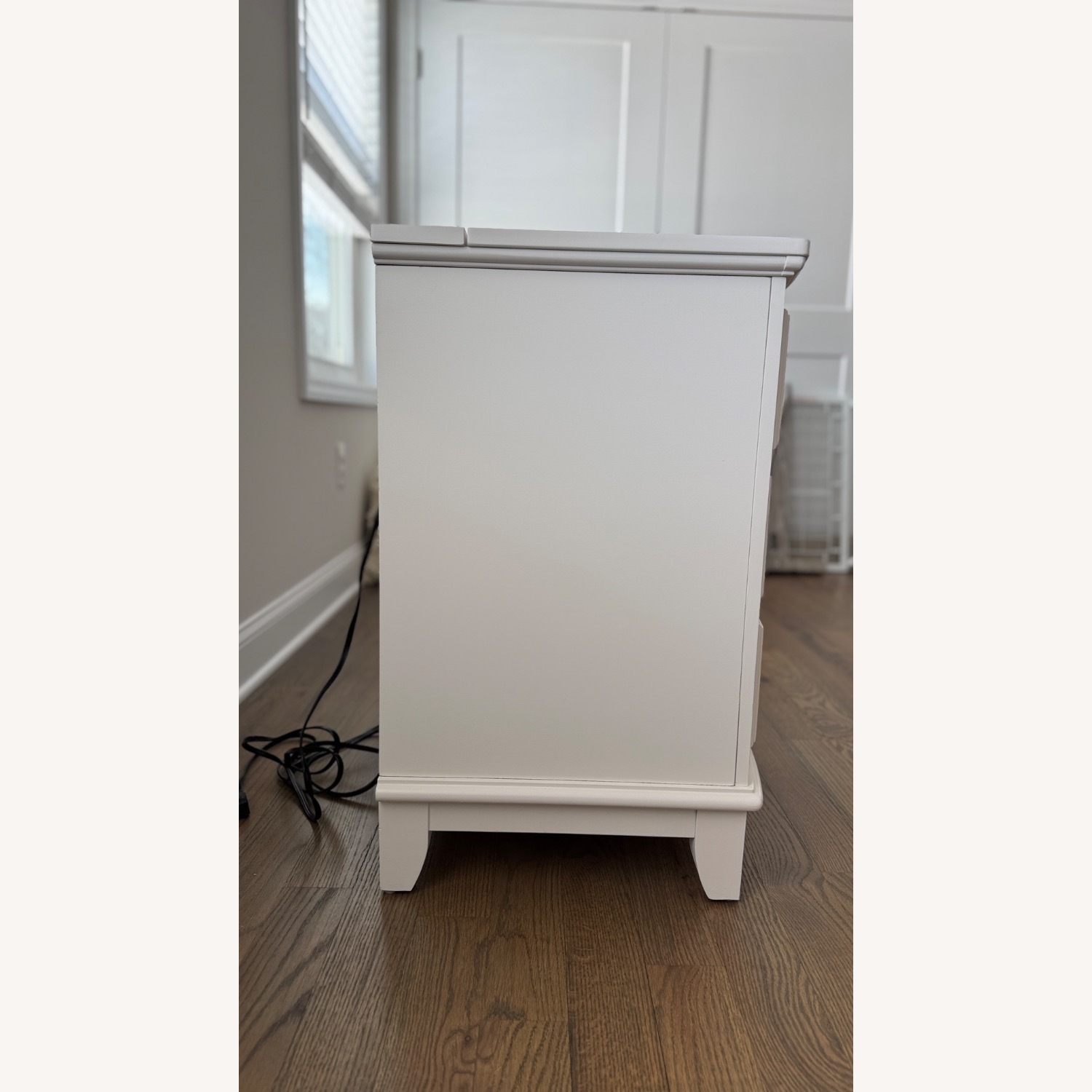 Raymour & Flanigan Kylie White Wood Nightstands - image-2