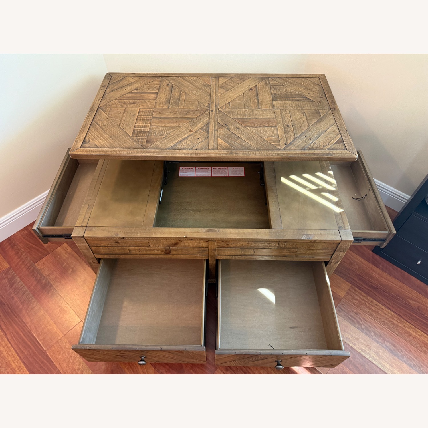 Vintage/Antique Natural Chest - image-3