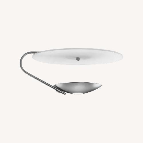 Used Estiluz Light Gray Metal Ceiling Lamp for sale on AptDeco