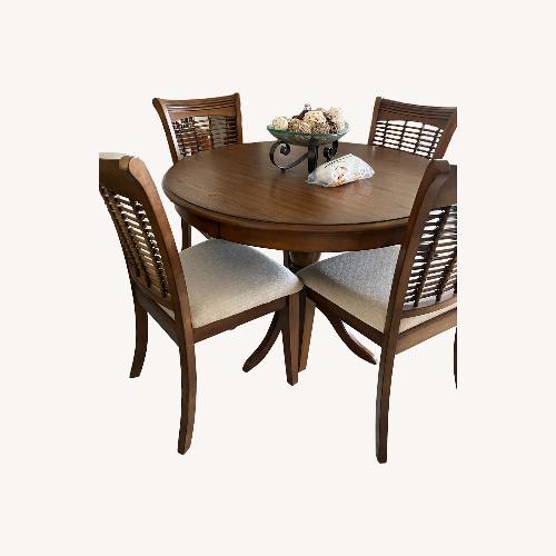 Used City Furniture Wood Dining Chairs for sale on AptDeco