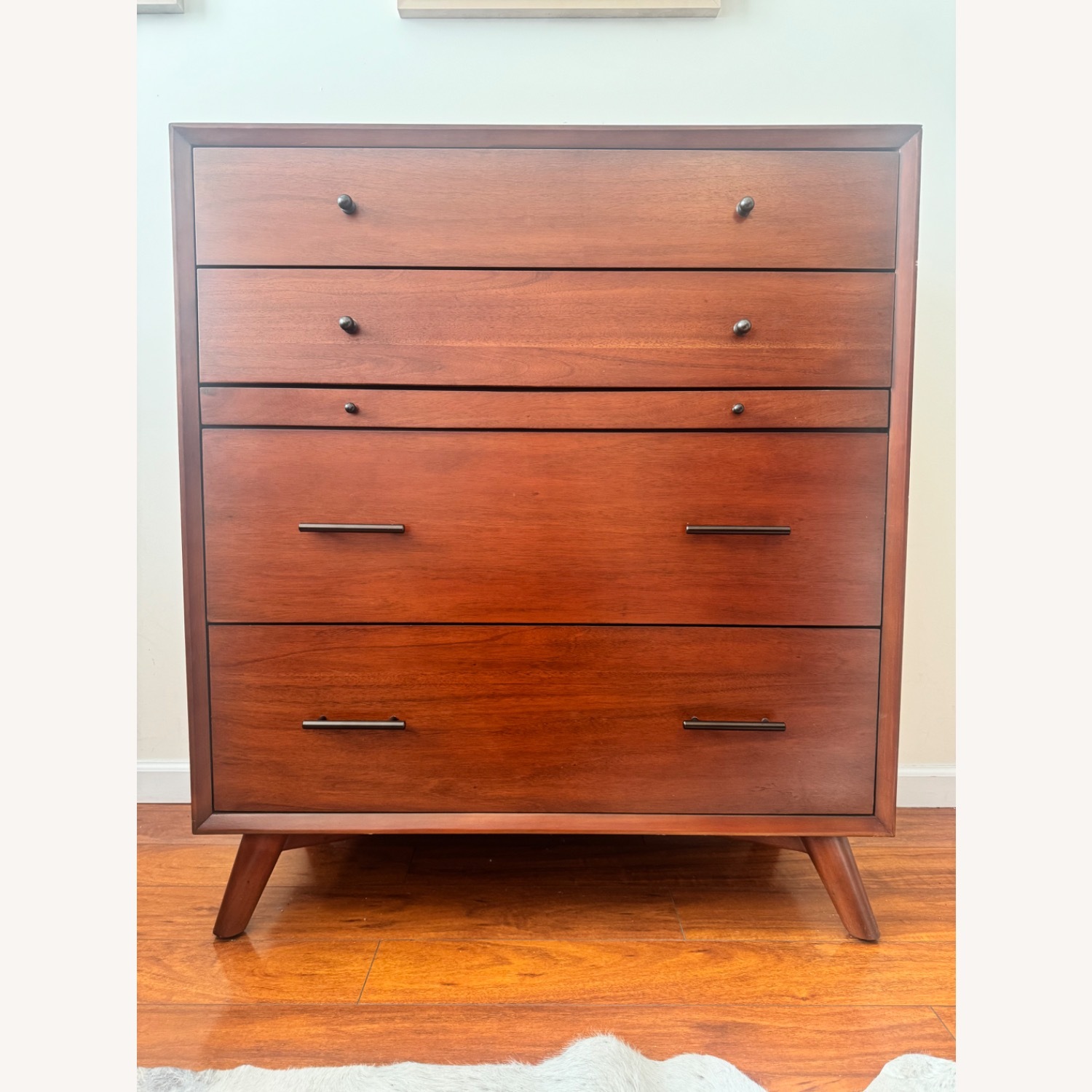 AllModern Dark Brown Wood Dresser - image-1