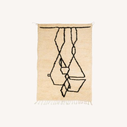 Used Contemporary Moroccan Rug 7' x 10'3 for sale on AptDeco