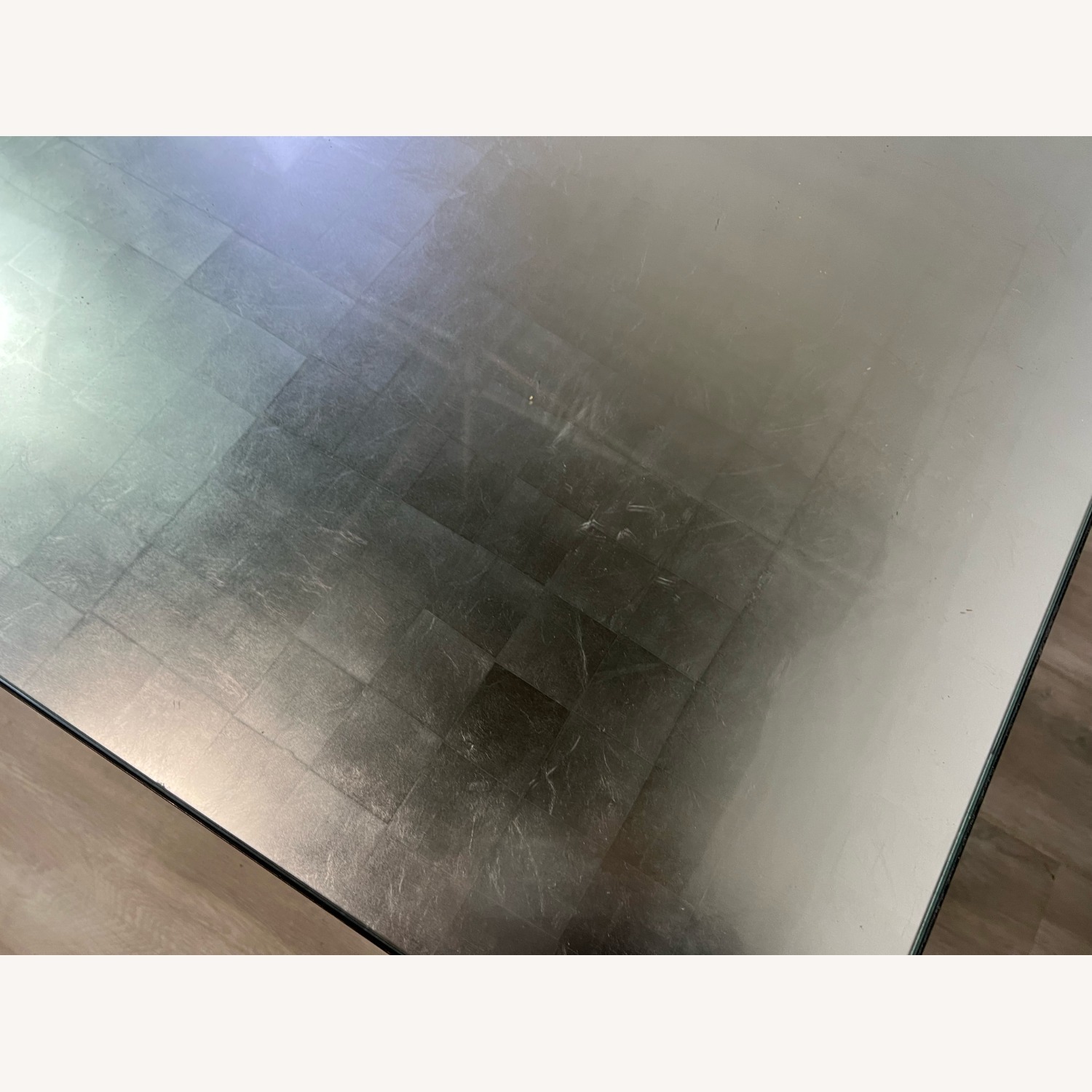 Vintage Iron and Glass Coffee Table - image-4