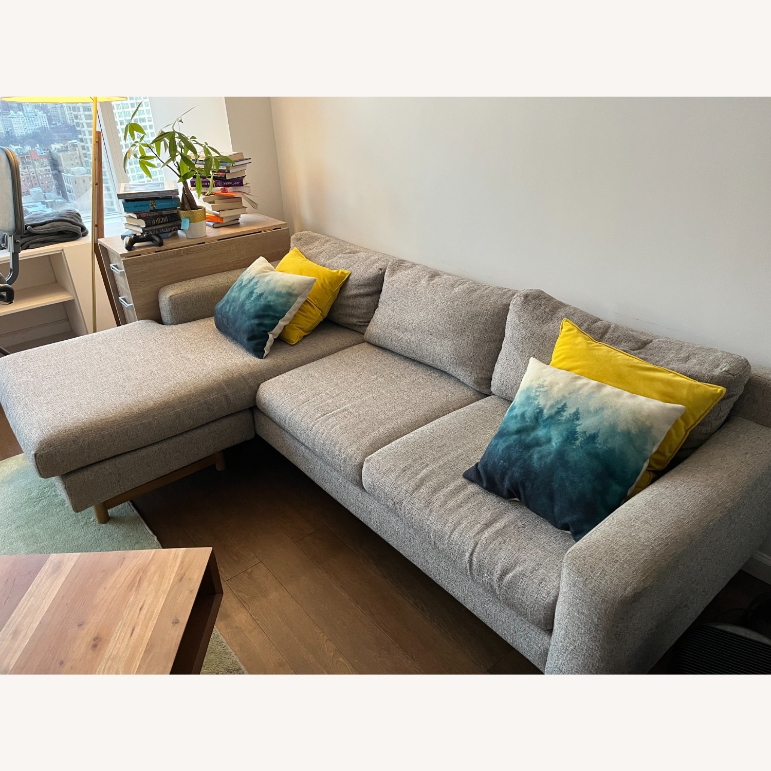 West Elm Eddy 3 Seater Flip Sectional - image-2