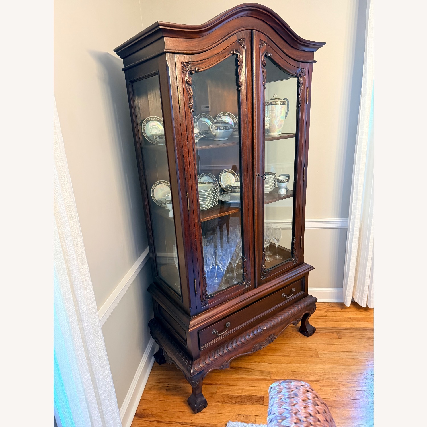 Vintage China Hutch  - image-7