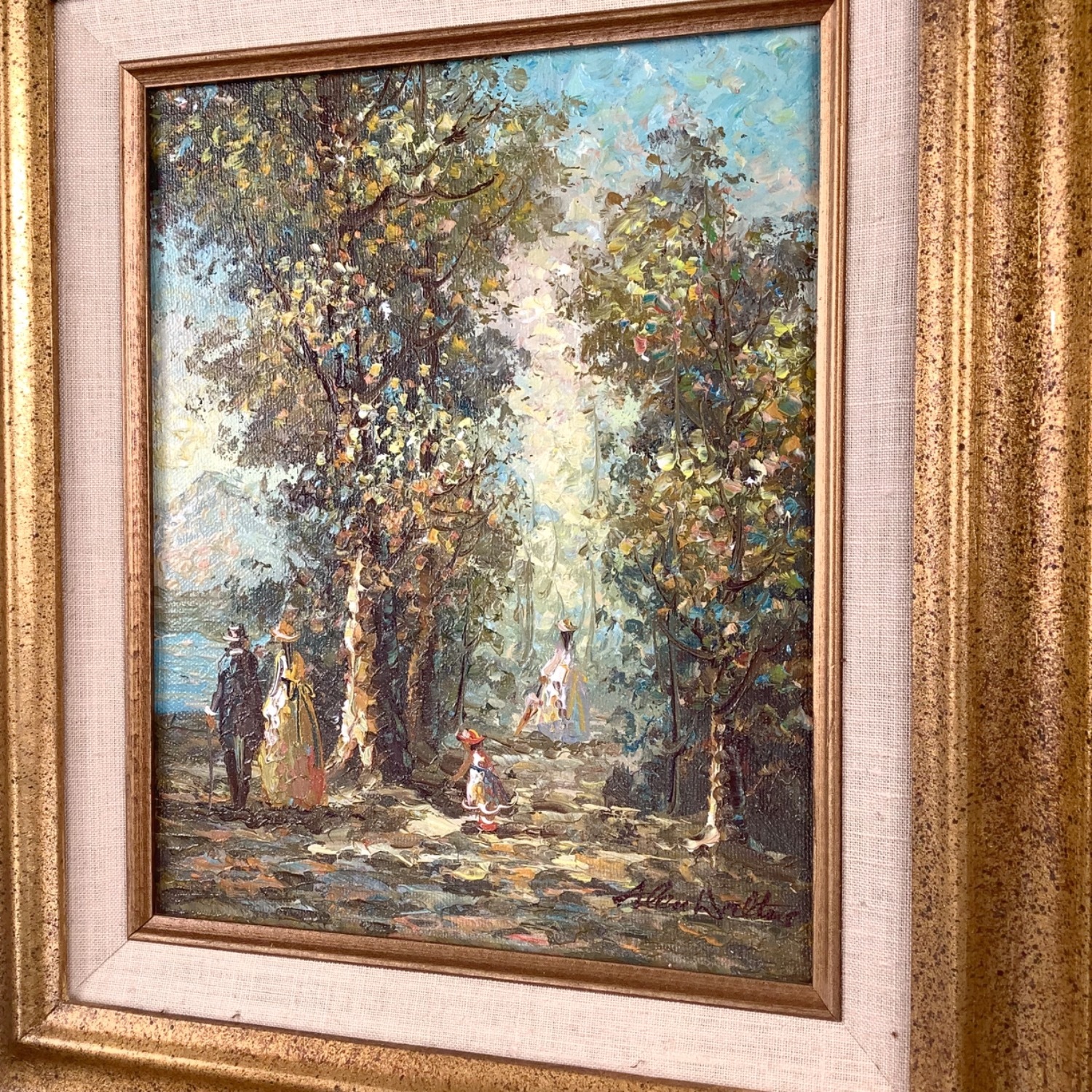 20th Century Impressionist Oil Painting - image-3