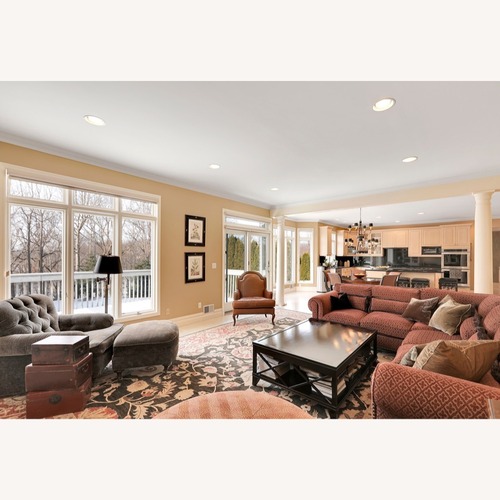 Used Mid C Persian Kerman-Style Palace Rug 100% Wool for sale on AptDeco