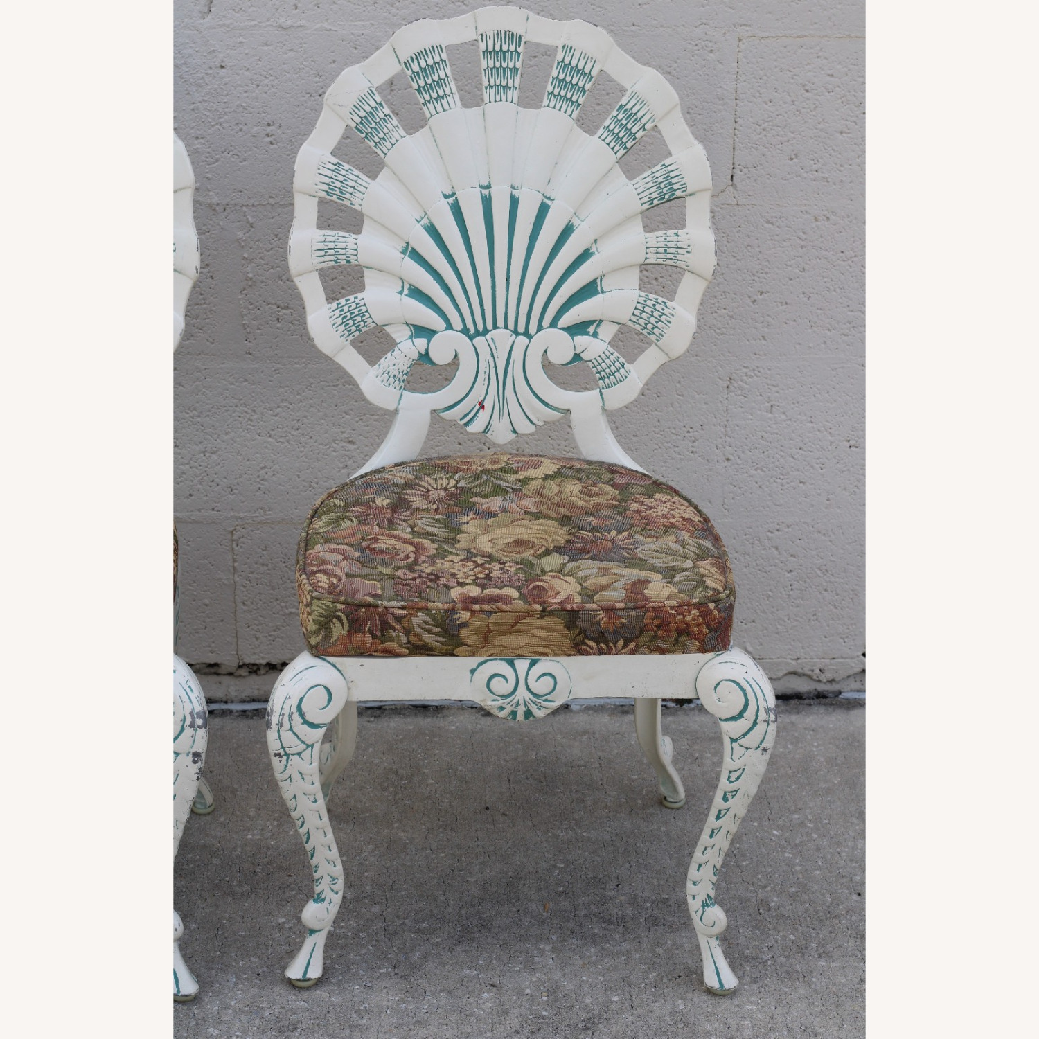 Brown Jordan Aluminum Grotto Shell Back Chairs 8 - image-9